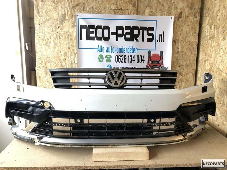 Vw Tiguan 5NA R line bumper voorbumper pdc kls, Auto-onderdelen, Carrosserie en Plaatwerk, Bumper, Voor