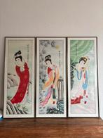 Chinese tekeningen/schilderijen, Antiek en Kunst, Kunst | Litho's en Zeefdrukken, Ophalen
