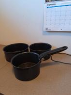 3-delige pannenset tefal ingenio met 1 afneembare handgreep, Huis en Inrichting, Keuken | Potten en Pannen, Gebruikt, Pannenset