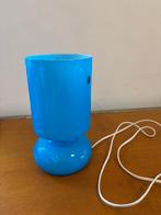 Ikea Vintage Lamp Blauw Lykta, Vintage, Ophalen of Verzenden, Minder dan 50 cm, Glas