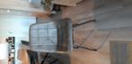 Taupe kleurige stoelen te koop, Huis en Inrichting, Stoelen, Ophalen of Verzenden, Gebruikt, Overige kleuren, Vijf, Zes of meer stoelen