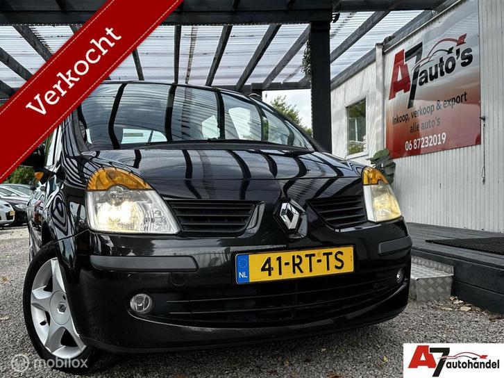 Renault Modus 1.4-16V Dynamique Luxe Nieuwe APK// Airco, Auto's, Renault, Bedrijf, Te koop, Modus, ABS, Airbags, Airconditioning