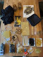 Versiering 21 diner, thema zwart/ goud pakket, Hobby en Vrije tijd, Feestartikelen, Ophalen of Verzenden, Zo goed als nieuw, Versiering
