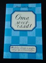 Het nieuwe boek Oma Weet Raad! van Monique van der Meij, Ophalen of Verzenden, Nieuw, Monique van der Meij