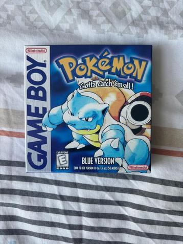 Pokemon Blue beschikbaar voor biedingen