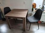 Leen Bakker tafel met stoelen - z.g.a.n., Ophalen of Verzenden