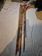 Houten Wandelstokken met Emblemen, Ophalen of Verzenden