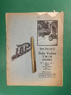 JAP Motorcycle Engines Partlist Serie No.D 1937 UK (Org.)