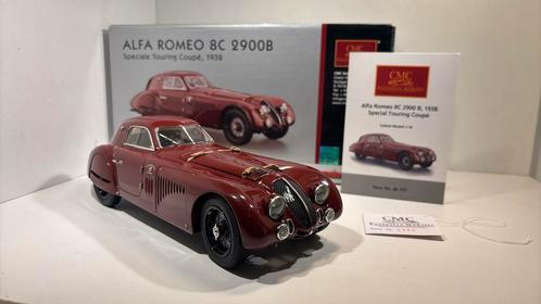 Alfa romeo 8c 2900 B special touring coupe 1938 CMC m-107, Hobby en Vrije tijd, Modelauto's | 1:18, Zo goed als nieuw, Overige merken