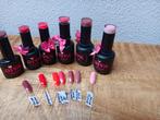 6x Diva gellac kleuren, Overige kleuren, Ophalen of Verzenden, Zo goed als nieuw, Handen en Nagels