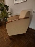 Grote, ongebruikte fauteuil, Hout, 75 tot 100 cm, Ophalen of Verzenden, Zo goed als nieuw