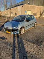 Peugeot 206 2.0 GTI 16V 3D 2002 Grijs, Auto's, 1025 kg, 136 pk, 4 cilinders, Elektrische ramen