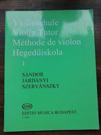 Violin Tutor I Sándor, Gebruikt, Klassiek, Les of Cursus, Ophalen of Verzenden