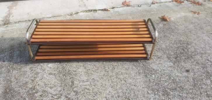 Design zweeds schoenenrek., Huis en Inrichting, Kasten | Schoenenrekken, Gebruikt, Ophalen
