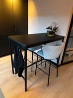 Ikea Bartafel Zwart Metaal - 130x70x105cm, Huis en Inrichting, Ophalen, Zo goed als nieuw