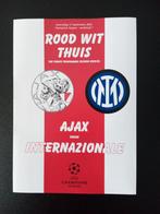 Pirate Programme Ajax - Internazionale 2025/26 CL, Ophalen of Verzenden, Zo goed als nieuw, Ajax