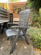 3 Hartman Tuinstoelen Antraciet - Verstelbaar, Tuin en Terras, Tuinstoelen, Ophalen, Gebruikt, Kunststof, Verstelbaar