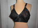 Bh zonder beugels  maat: 90C, Verzenden, Zwart, BH