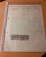 HEILOO houtwarenfabriek Subliem J.A. Merks factuur 1937, Verzamelen, Ophalen of Verzenden, Zo goed als nieuw, Overige typen