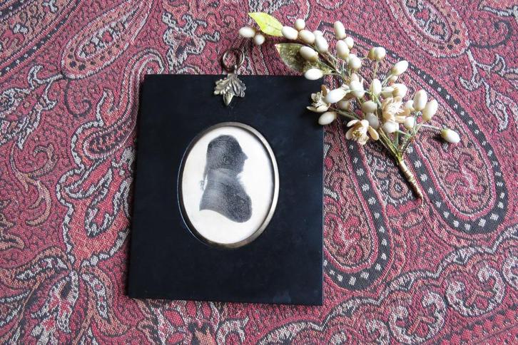 Antiek Engels silhouette van Georgian gentleman, Antiek en Kunst, Antiek | Woonaccessoires, Ophalen of Verzenden