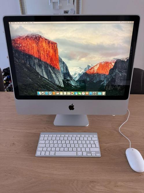 24inch iMac 2007 2,8 Ghz Intel Core 2 Duo, Computers en Software, Apple Desktops, Gebruikt, iMac, HDD, 2 tot 3 Ghz, 4 GB, Ophalen