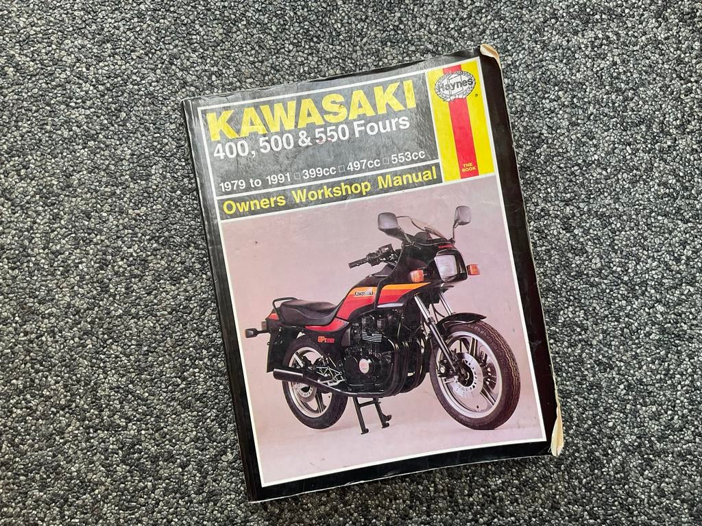 Kawasaki 400/500/550 Fours Werkplaatshandboek *Engels*, Ophalen of Verzenden, Kawasaki