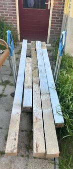 Gratis Beton palen +/ 12breed 253 lang, Tuin en Terras, Palen, Balken en Planken, Ophalen, Gebruikt, Palen