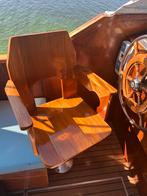 Houten Bootstoel - Stuurstoel, Watersport en Boten, Ophalen of Verzenden, Zo goed als nieuw, Interieur en Kussens