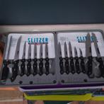 Slitzer Professionele Messenset - 17-delig, Huis en Inrichting, Keuken | Bestek, Ophalen of Verzenden, Zo goed als nieuw, Rvs of Chroom