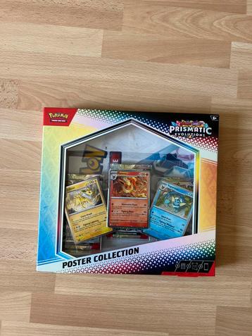 Pokemon Prismatic Evolution Poster Collection Nieuw Sealed beschikbaar voor biedingen