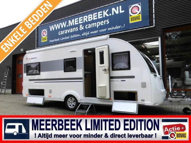 Adria Adora 542 UL +BC260 +MOVER +LUIFEL +ROLBED ETC.!, Caravans en Kamperen, Caravans, tot en met 4, 1250 - 1500 kg, Rondzit
