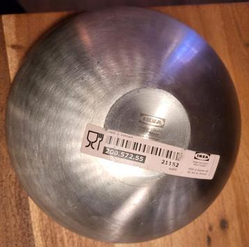 IKEA Schaal - Metaal - 20 cm beschikbaar voor biedingen