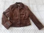 prachtig bruin velours jasje Josephine & Co. maat 40, Josephine & Co, Bruin, Zo goed als nieuw, Jasje