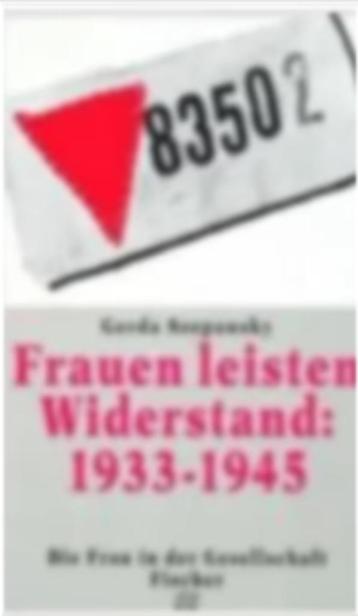 Frauen leisten Widerstand 1933-1945 beschikbaar voor biedingen
