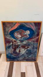 Schilderij - 88x68 cm, Antiek en Kunst, Kunst | Schilderijen | Klassiek, Ophalen