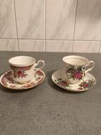 2 kop en schotels van Balmoral Castle en Royal Stafford, Ophalen of Verzenden