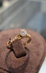 Prachtige natuurlijk Diamant vs1 0.70 ct totaal, Nieuw, Ophalen of Verzenden, Dame, Goud