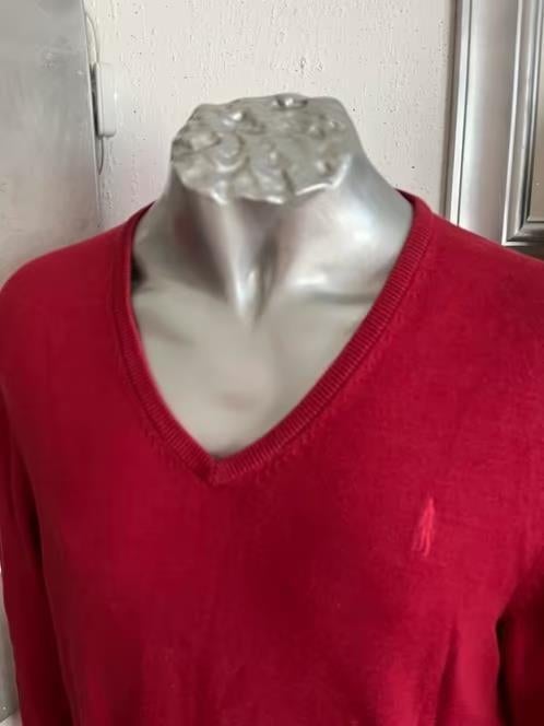 Cavallaro Napoli wijnrode trui maat L, Kleding | Heren, Truien en Vesten, Ophalen of Verzenden, Zo goed als nieuw, Maat 52/54 (L)