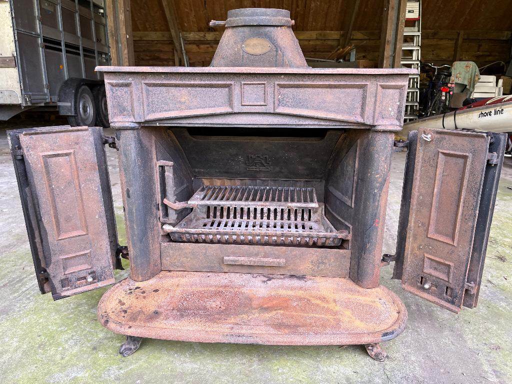 Houtkachel, Ophalen, Gebruikt, Houtkachel, Vrijstaand