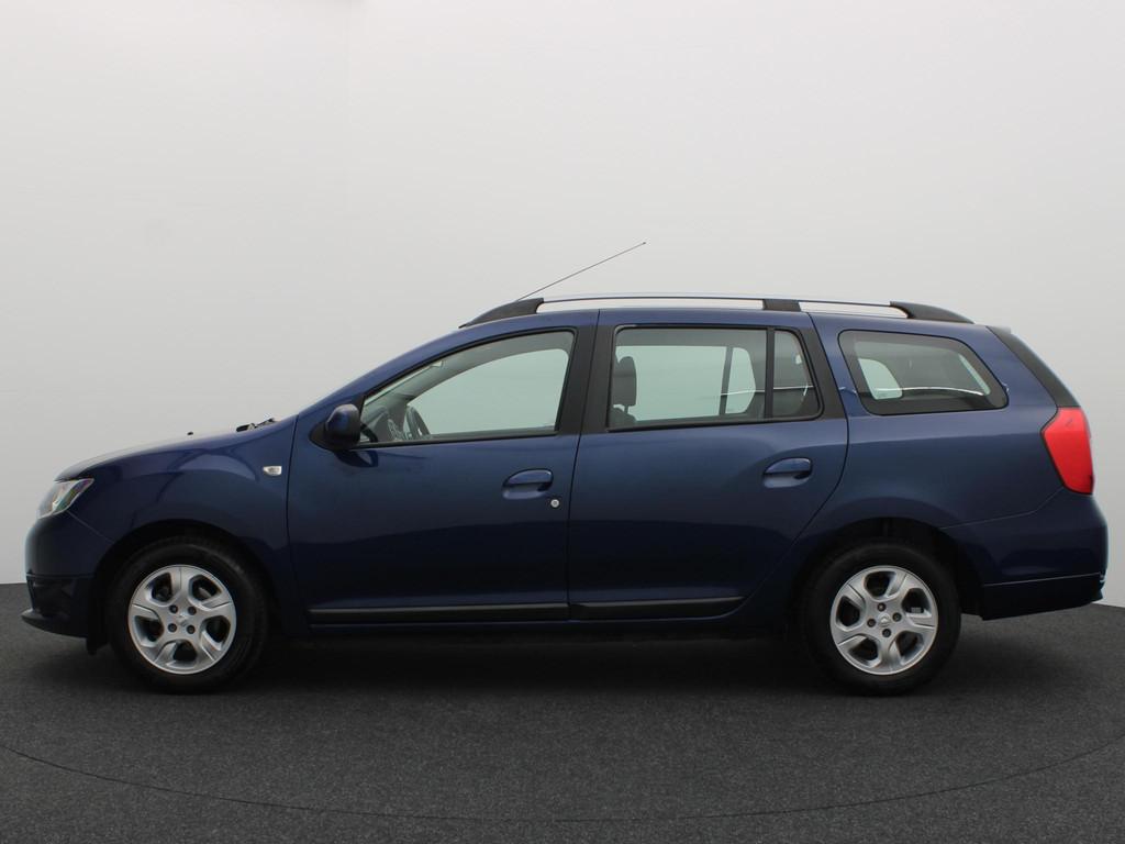 Dacia Logan MCV 0.9 TCe Easy-R Prestige AUTOMAAT / TREKHAAK, Auto's, Dacia, Stof, Blauw, Origineel Nederlands, Bedrijf