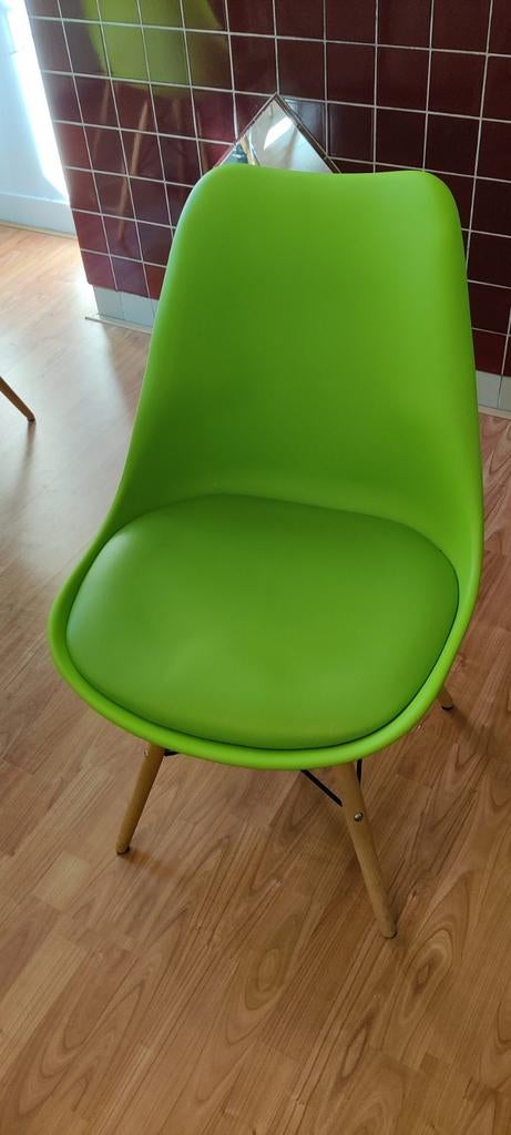 6 appeltjes groene kuipstoeltjes, Ophalen of Verzenden, Overige kleuren