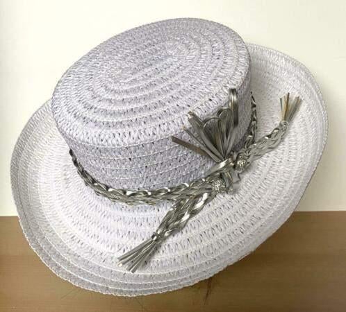 Hoed van Complit maat 58 wit, Kleding | Dames, Hoeden en Petten, Zo goed als nieuw, Hoed, 58 cm (L, 7¼ inch) of meer, Ophalen of Verzenden