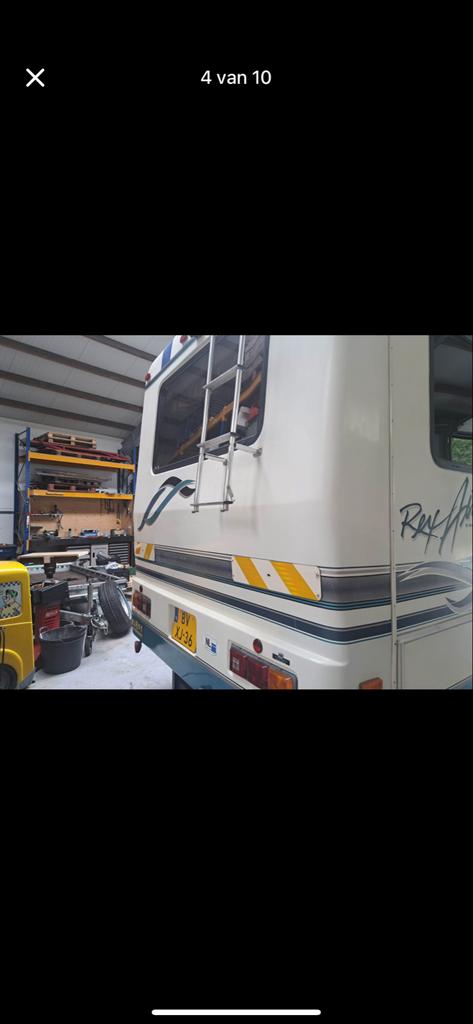 Chevrolet Camper 1996 V8 met Airco en Aggregaat, Caravans en Kamperen, Campers, Overige merken, Ladder, Particulier, Airconditioning