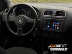 Volkswagen Polo 1.2 TSI | NWE APK | AIRCO | CRUISE | ORI NL, Auto's, Voorwielaandrijving, Euro 5, Stof, Zwart
