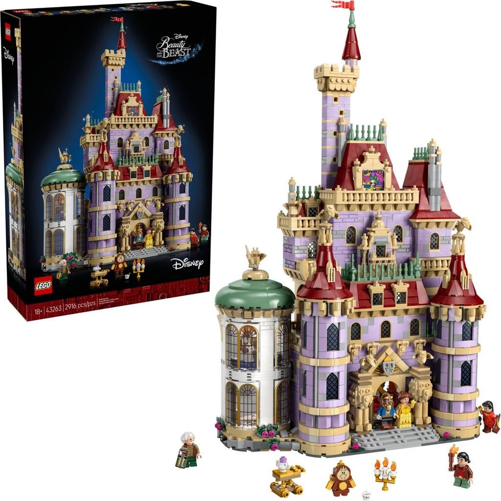 Lego 43263 Beauty and the Beast Castle, Ophalen of Verzenden, Nieuw