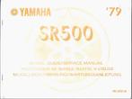 Yamaha SR500 model guide (2304z) motor, Ophalen of Verzenden, Yamaha
