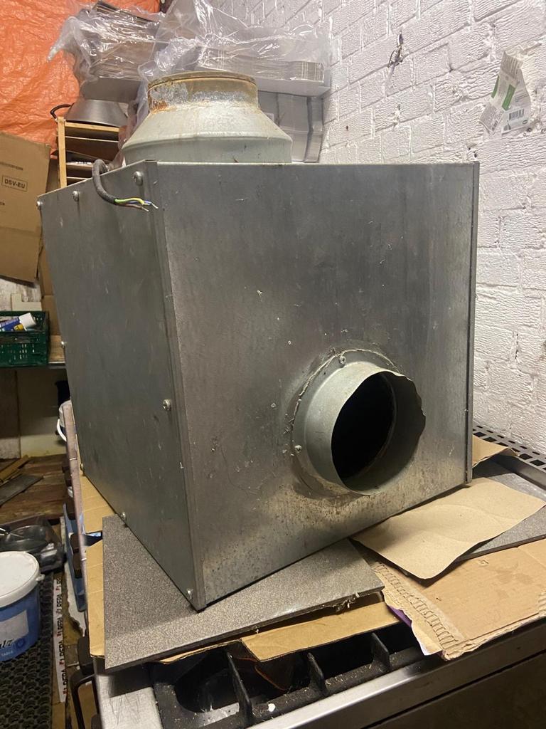 Professionele Horeca Afzuigkap, Witgoed en Apparatuur, Ophalen, Gebruikt, Overige typen, 800 m³ per uur of meer