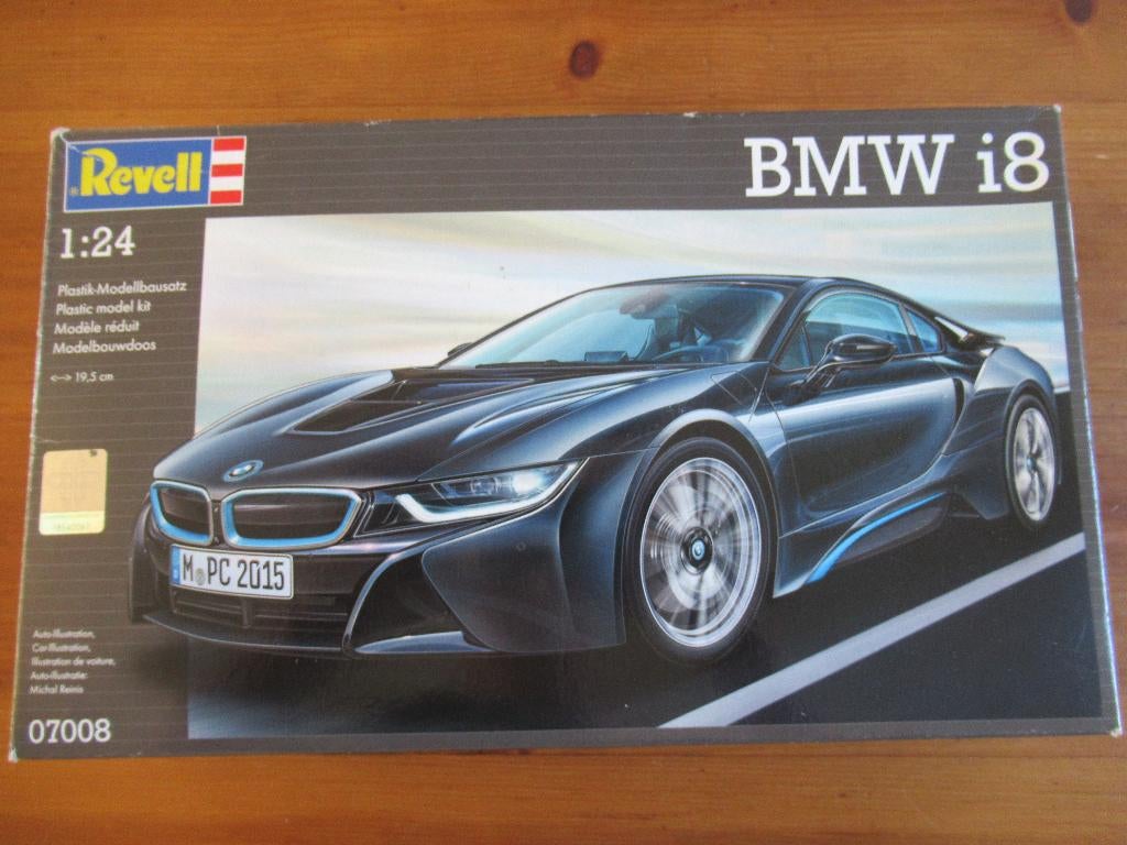 BMW i8 (Revell 1/24), Auto, Revell, Groter dan 1:32, Nieuw