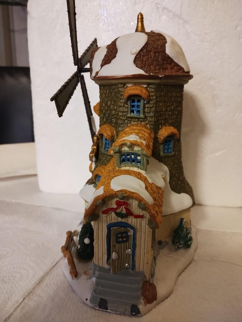 Lemax _ East Moorland Wind Mill, Diversen, Kerst, Ophalen of Verzenden, Gebruikt