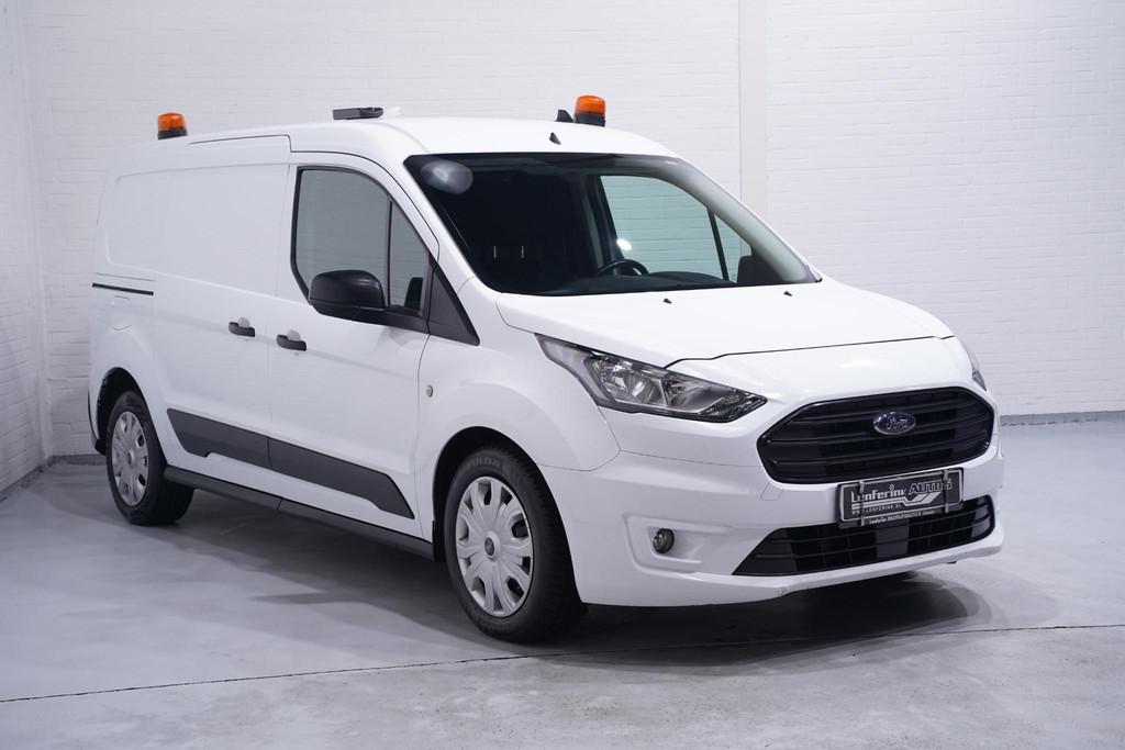Ford Transit Connect 1.5 TDCi 100 pk L2 Airco, Trekhaak Crui, Auto's, Voorwielaandrijving, 1390 kg, Stof, Gebruikt